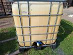 Ibc op plastic pallet, 1000l vat, Ophalen