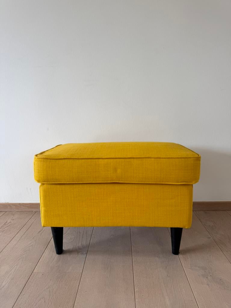 Ikea STRANDMON Voetenbank, Skiftebo geel, Enlèvement, Comme neuf
