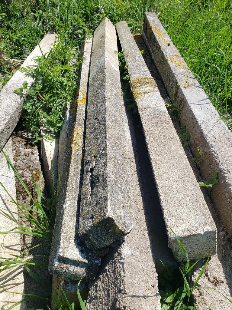 Betonpalen gratis, Tuin en Terras, Palen, Balken en Planken, Gebruikt, Palen, Minder dan 180 cm, Ophalen