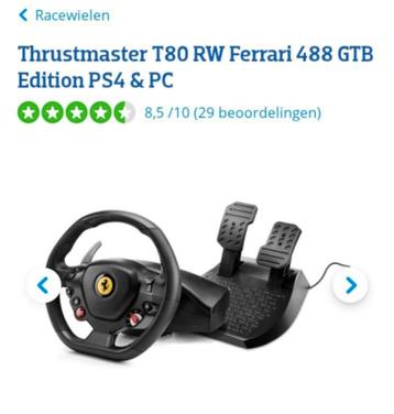 Racestuur ps5  beschikbaar voor biedingen