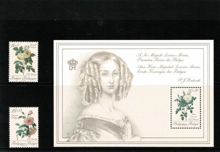 1990 Blok 66 Rozen, Postzegels en Munten, Postzegels | Europa | België, Postfris, Orginele gom, Overig, Postfris, Verzenden