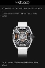 Mazzucato Lax Limited edition 04-WH Dual Time Watch, Ophalen of Verzenden, Nieuw