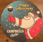 CAMPBELL’S CHRISTMAS bierviltje, Verzamelen, Biermerken, Ophalen of Verzenden, Zo goed als nieuw, Viltje(s), Overige merken