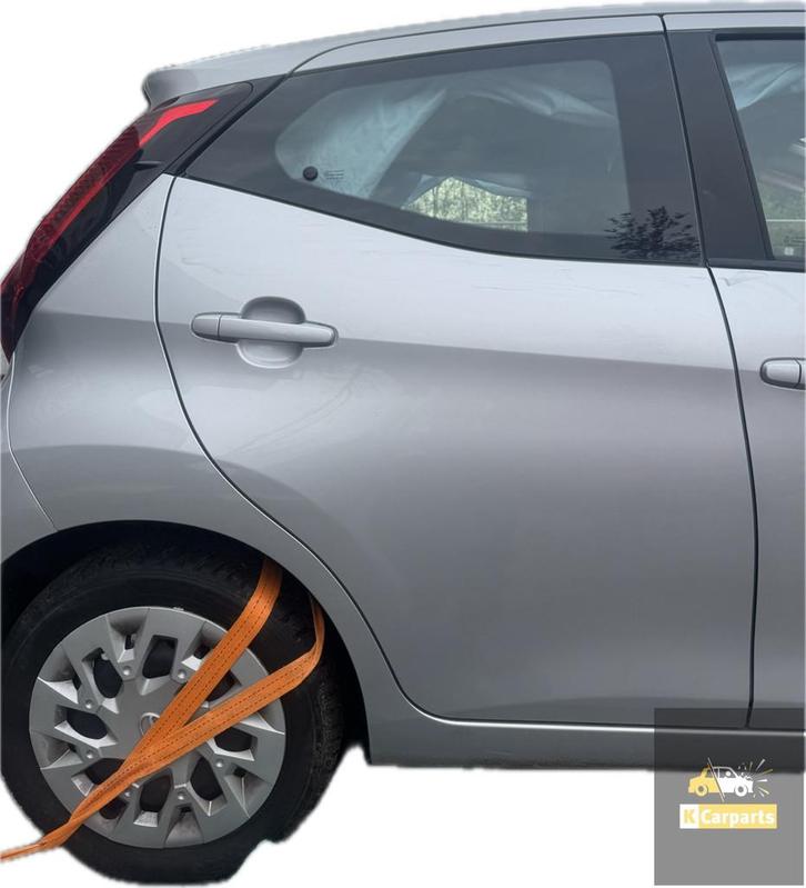 Rechts achter portier Toyota Aygo 1E7 origineel deur, Auto-onderdelen, Interieur en Bekleding, Toyota, Gebruikt