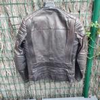 Echt leren moto vest, Ophalen, Buffalo, Heren, Jas | leer