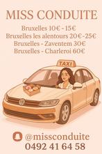 Taxi femmes , personnes âgées etc …