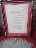 Lettre de mariage à Léopold III - Lilian Baels 11/09/1941, Envoi, Autres, Livre ou Revue