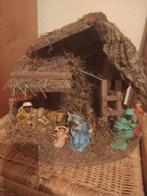 Kerststal met vastje beeldjes, Diversen, Kerst, Ophalen of Verzenden