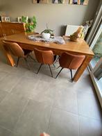 Eettafel, Huis en Inrichting, Ophalen, Gebruikt, Teakhout, 50 tot 100 cm