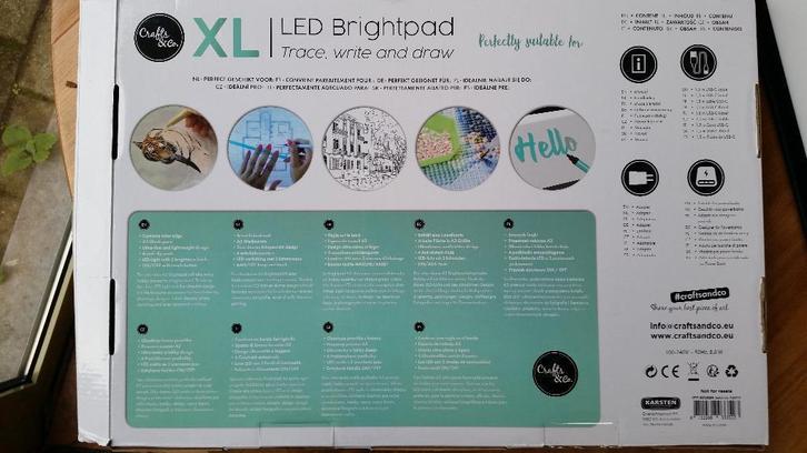 teken- en schilderstool XL Led lichtbed A3, Hobby en Vrije tijd, Overige Hobby en Vrije tijd, Nieuw, Ophalen