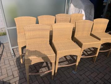 top ✅‼️8 gloster High Dining stoelen ‼️✅ ✅ 800 euro ✅ pracht beschikbaar voor biedingen