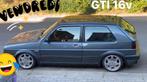 Golf II GTI 16 S match, Auto's, Volkswagen, Te koop, Zilver of Grijs, Benzine, Airconditioning