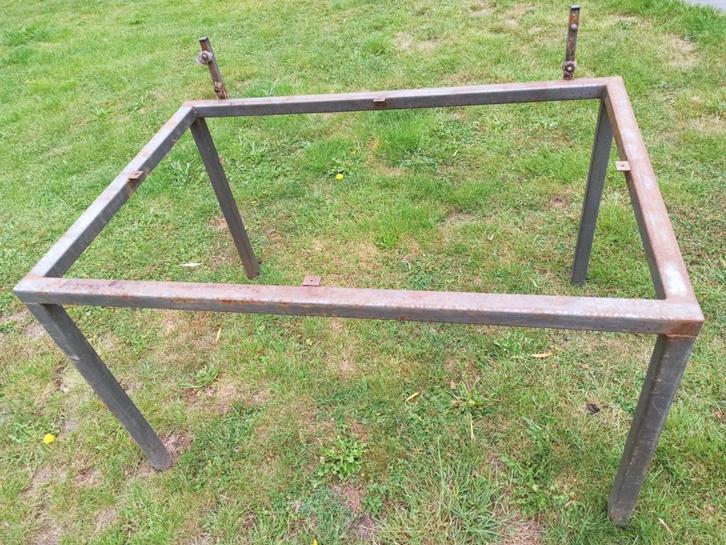 tafelframe - werkbankframe 1.50m x 1.00m - 89cm hoog., Doe-het-zelf en Bouw, Werkbanken, Gebruikt, 70 tot 120 cm, Ophalen
