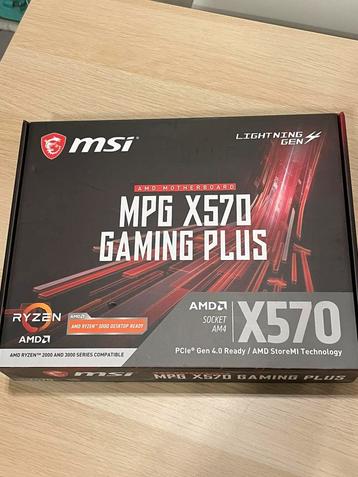 MSI MPG X570 Gaming Plus AM4 moederbord beschikbaar voor biedingen