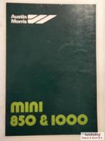 Handboek Austin Morris Mini 850 & 1000 AKM3547 (Engelstalig), Auto diversen, Handleidingen en Instructieboekjes, Ophalen of Verzenden