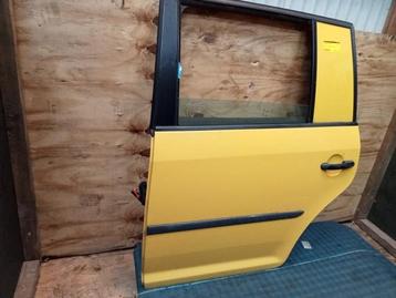 Portière 4portes arrière gauche d'un Volkswagen Touran, Enlèvement ou Envoi, Volkswagen, 3 mois de garantie, Utilisé