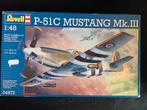 P-51C Mustang MK III, Hobby en Vrije tijd, Modelbouw | Vliegtuigen en Helikopters, Revell, Ophalen of Verzenden, Zo goed als nieuw