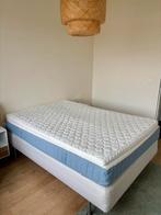 Boxspring IKEA, Huis en Inrichting, Ophalen, Gebruikt, Tweepersoons, 140 cm