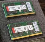 64gb DDR4 Sodimm (2 x 32gb - 2666 kit) voor laptop, Computers en Software, RAM geheugen, Nieuw, 64 GB, Ophalen of Verzenden, Laptop