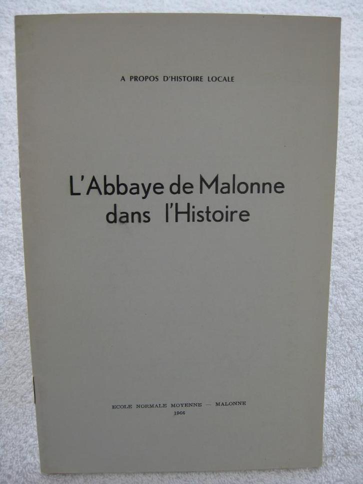 Malonne Abbaye Saint-Berthuin - 1966, Boeken, Geschiedenis | Nationaal, Gelezen, Ophalen of Verzenden