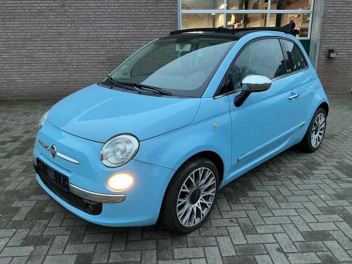 2013 Fiat 500 Cabrio Personenauto, Auto's, Fiat, Bedrijf, Overige brandstoffen, Euro 5, Stadsauto, Automaat, Gebruikt