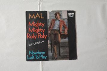 Mal – Mighty Mighty Roly Poly, Enlèvement ou Envoi, Single, Utilisé, Pop