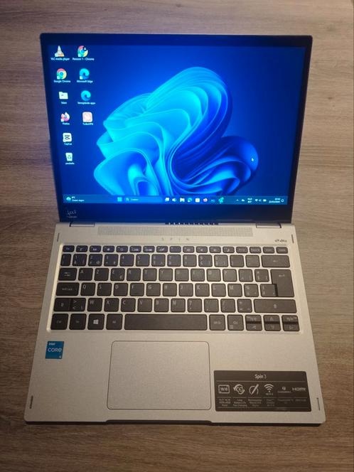 Acer Spin 3 SP313 Intel i3 11th gen 8/512gb, Computers en Software, Windows Laptops, Zo goed als nieuw, 8 GB, Azerty, Ophalen of Verzenden