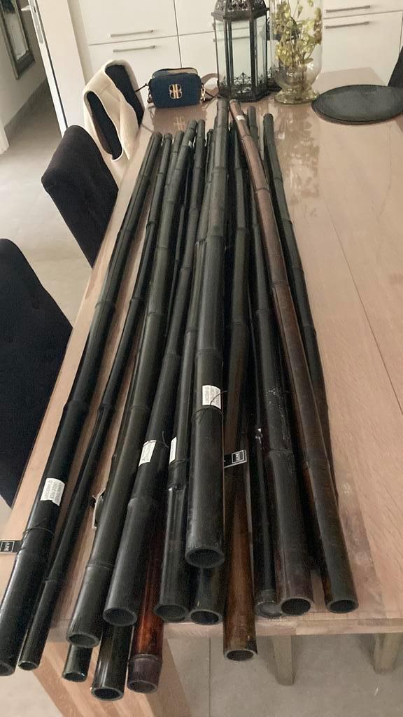 Bamboestokken J line, Huis en Inrichting, Woonaccessoires | Wanddecoraties, Zo goed als nieuw, Ophalen