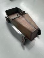 Oude metalen trapauto Eureka, Antiek en Kunst, Ophalen