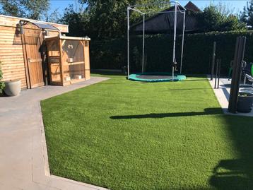 NIEUW Goedkoop kunstgras voor camping /terras te Grobbendonk, Enlèvement, Neuf, 20 m² ou plus, Gazon artificiel