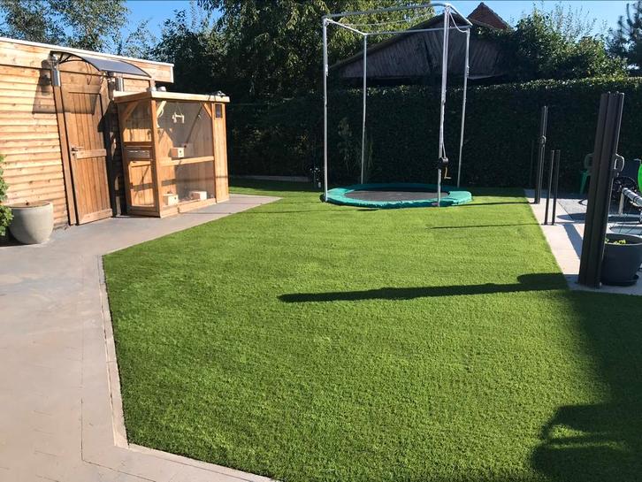 NIEUW Goedkoop kunstgras voor camping /terras te Grobbendonk, Tuin en Terras, Gras en Kunstgras, Nieuw, Kunstgras, 20 m² of meer
