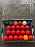 Set snookerballen 45mm, Sport en Fitness, Biljarten en Poolen, Ophalen, Gebruikt