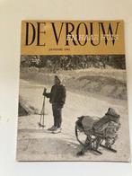 WB " De Vrouw en haar huis " jan 1961 :  Kantwerk, Meubelen,, 1960 tot 1980, Ophalen of Verzenden, Tijdschrift