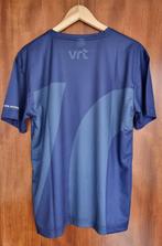 Exclusief sport T-shirt met VRT logo, kleur blauw, maat M, Nieuw, Algemeen, Maat 48/50 (M), Blauw