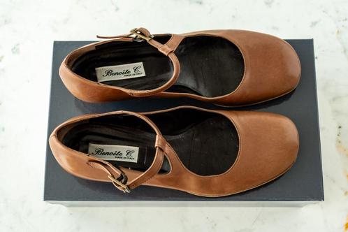 Schoenen, merk Benoite.C. maat 36, als nieuw, Kleding | Dames, Schoenen, Zo goed als nieuw, Schoenen met lage hakken, Bruin, Verzenden