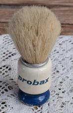 Vintage houten scheerkwastje met reclame PROBAX, Antiek en Kunst, Ophalen of Verzenden