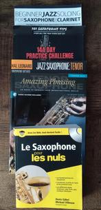 7 methoden, boeken, handleidingen voor tenorsaxofoon, Zo goed als nieuw, Overige niveaus, Muziek