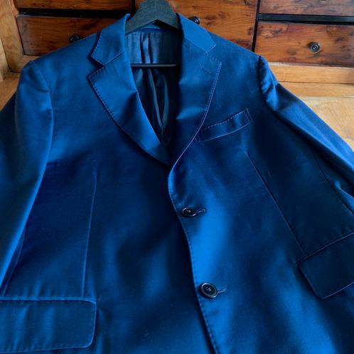 Jas Boggi Milano Vitale Barberis Canonico 52, Kleding | Heren, Kostuums en vesten, Zo goed als nieuw, Blauw, Ophalen of Verzenden