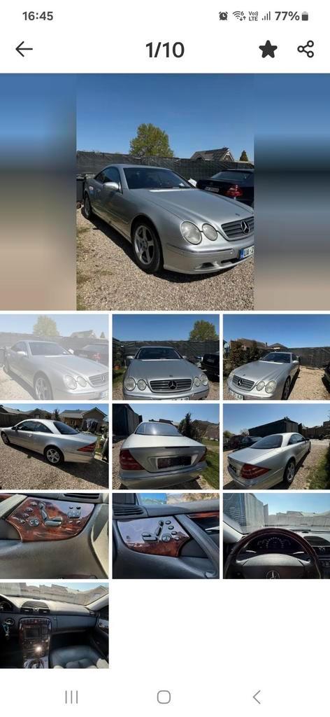 Mercedes  cl500 mooie auto rijdt en schakelt zeer zacht, Auto's, Mercedes-Benz, Particulier, Ophalen