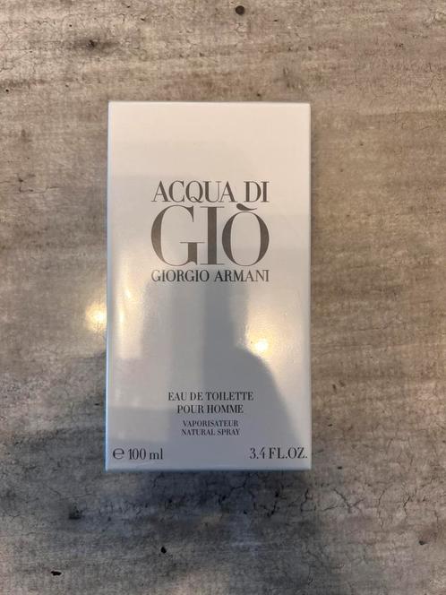 Acqua di gio Armani, Handtassen en Accessoires, Uiterlijk | Parfum, Nieuw, Ophalen of Verzenden