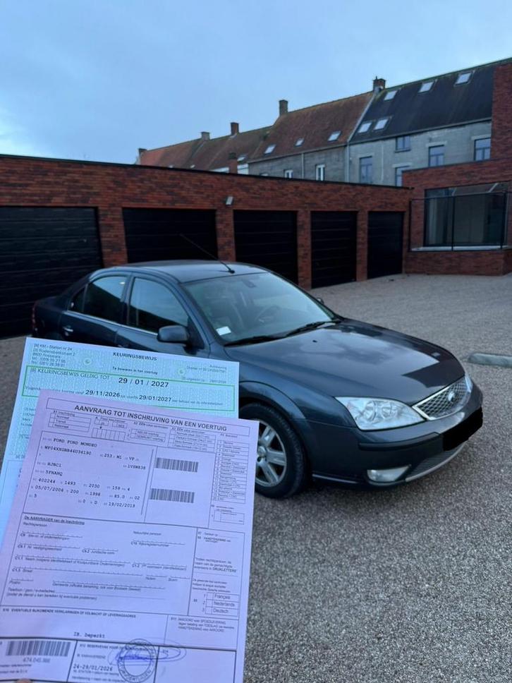 Ford Mondeo 2.0 Tdci Gekeurd Voor Verkoop, Autos, Peugeot, Entreprise, Partner Tepee, Essence, Enlèvement