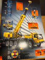 Lego Technic gele kraan 42009, Ophalen of Verzenden, Lego