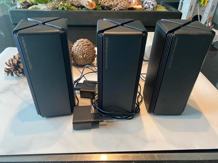Xiaomi mesh routers 3 stuks AX3000  wifi 6, Computers en Software, Routers en Modems, Zo goed als nieuw, Ophalen of Verzenden