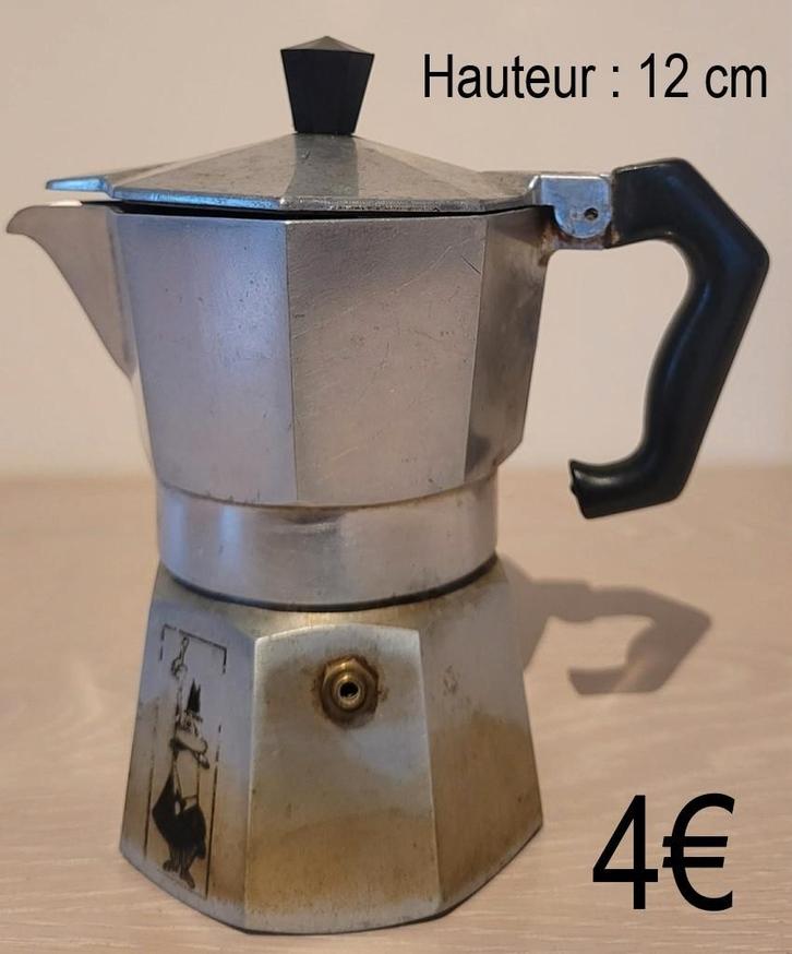 Cafetières Italiennes, Electroménager, Cafetières, Utilisé, Cafetière, 1 tasse, Enlèvement