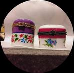 Set porseleinen sieradendoosjes Zeren Ropal uit de jaren '50, Enlèvement ou Envoi