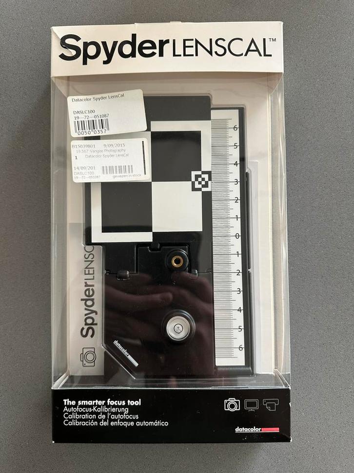 DataComor Spyder Lenscal, Audio, Tv en Foto, Fotografie | Professionele apparatuur, Zo goed als nieuw, Ophalen