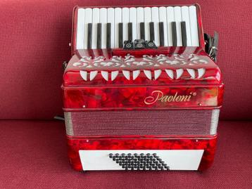 Z.g.a.n. kleine Paolini accordeon . 48 bas . 