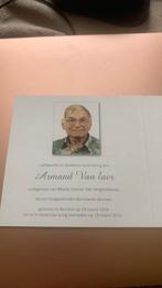 Brandweerman bornem, Enlèvement, Image pieuse