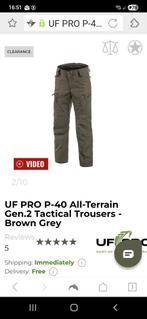 Uf pro interventie broek (met kniepads), Ophalen of Verzenden, Broek | leer