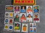 PANINI voetbal stickers FOOTBALL 1973/74 15X MET EMBLEMEN EN, Verzenden